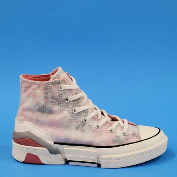 Converse Hi CPX 'Washed Floral' Terracotta Pink Women's Sneakers 572280C NWT - Picture 3 of 7